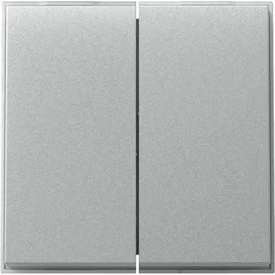 Gira Wippe 2fach TX44 aluminium (329565)