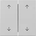 Gira Wippe Jalousieschalter 4-fach System 55 grau matt (3297015)