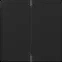 Gira Wippe 2fach gerade stehend System 55 schwarz matt (3495005)