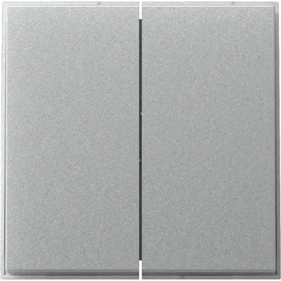 Gira Wippe 2fach gerade stehend TX44 aluminium (349565)