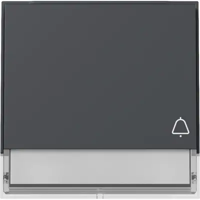 Gira Wippe mit Symbol Klingel und Beschriftungsfeld TX44 anthrazit (367367)