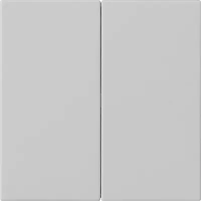 Gira System 3000 Bedienaufsatz 2fach für Tastdimmer 2fach System 55 grau matt (5362015)