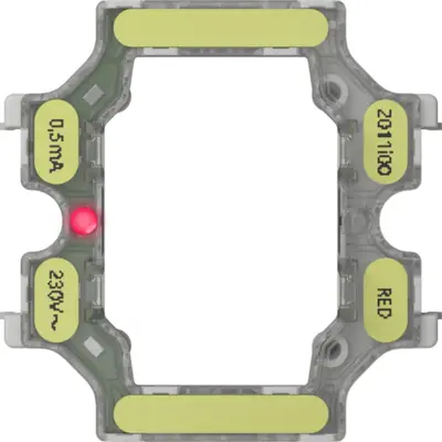 Gira LED-Beleuchtungselement 230 V Rot 0,5 mA Variante 2 (3792011)