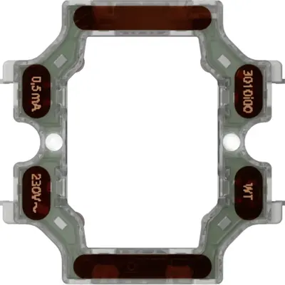 Gira LED-Beleuchtungselement 230 V Weiß 0,5 mA Variante 3 für Serienschalter (3793010)