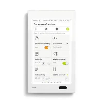Gira G1 XS ohne WLAN Glas Weiß (207305)