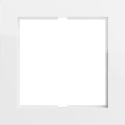 Gira Adapterrahmen 50 x 50 mm System 70, Weiß glänzend (028270)