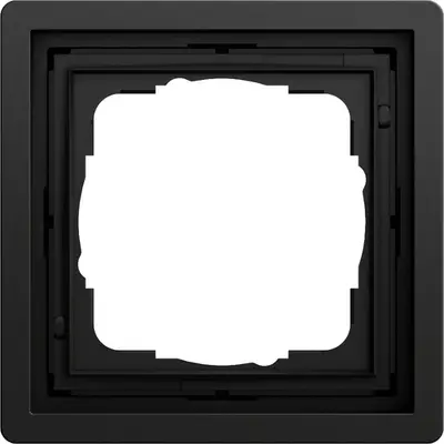 Gira Abdeckrahmen 1-fach F100 schwarz matt (0211174)