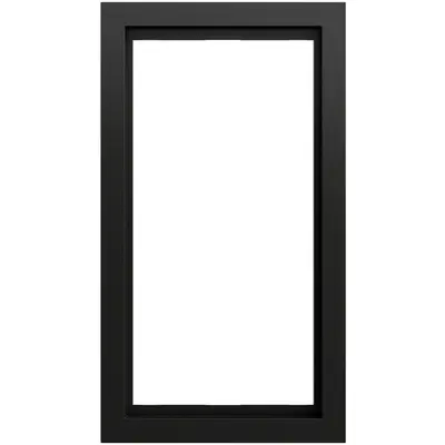 Gira Abdeckrahmen 2-fach ohne Mittelsteg F200 schwarz matt (100274)