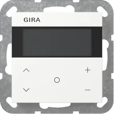 Gira Raumklimasensor HVAC Standard für KNX System 55 weiß matt (200627)