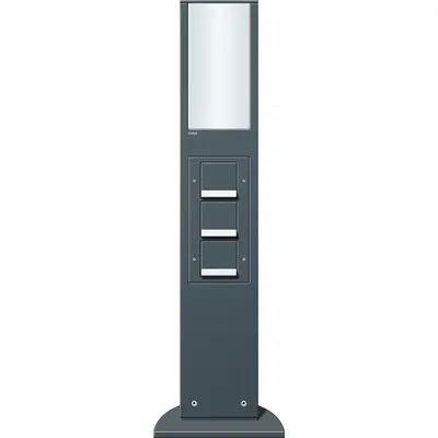 Gira e-zuil licht+3x 769mm ant (134228)