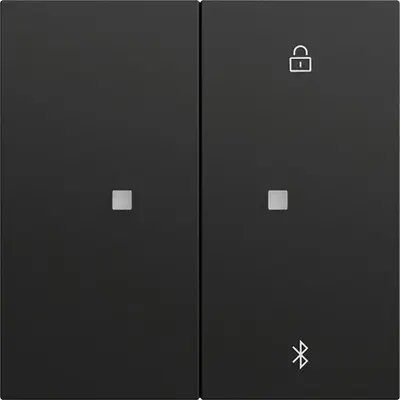 Gira Bluetooth Bedienaufsatz System 3000 System 70 Schwarz matt (538174)