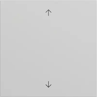 Gira Ersatzwippe mit Pfeilsymbolen für System 3000 Bedienaufsätze System 70 Grau matt (538976)