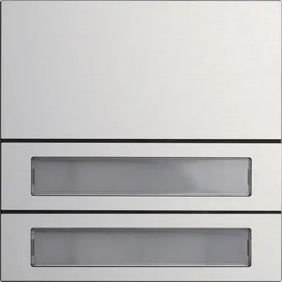Gira belknopmod. 2v s106 alu (5532916)