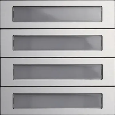 Gira belknopmod. 4v s106 alu (5534916)