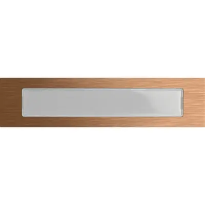 Gira belknop tk glas s106 bronspvd (5537921)
