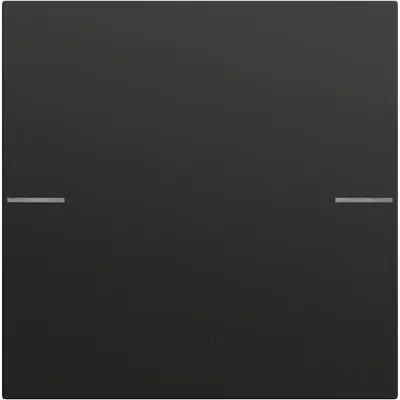 Gira wippenset 1-voudig voor tastsensor 4.70 zwart mat (575174)