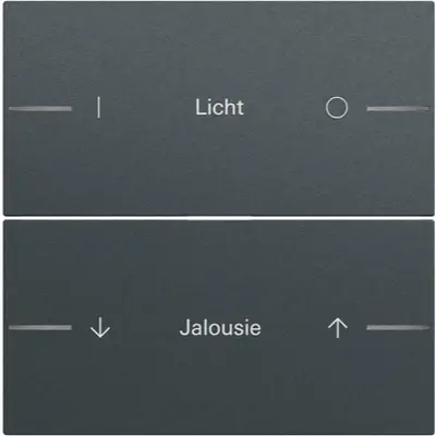 Gira wip voor wippenset 2-voudig individueel voor tastsensor 4.70 antraciet mat (862273)