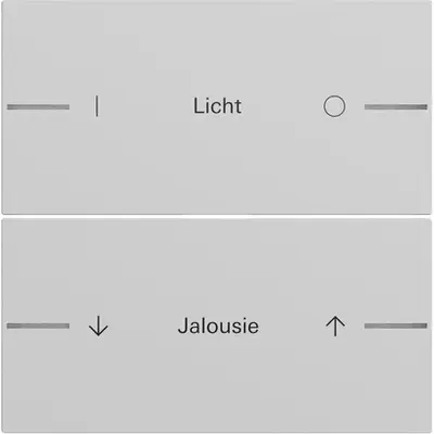 Gira wip voor wippenset 2-voudig individueel voor tastsensor 4.70 grijs mat (862276)