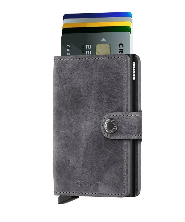 Secrid miniwallet Vintage Grey Black