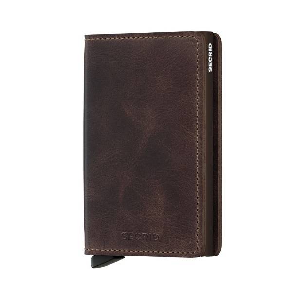 Secrid slimwallet vintage chocolate