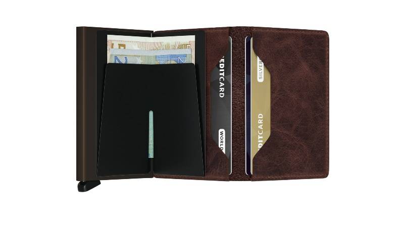 Secrid slimwallet vintage chocolate