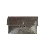 Ferchi clutch leer grijs