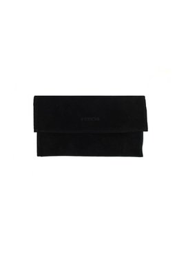 Ferchi clutch suede zwart