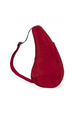 Healthy Back Bag Textured Nylon Small Crimson Red 6303