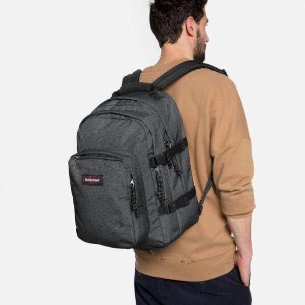 De stad raket Afkorten Eastpak Rugtas Provider Black denim - House of BagZ Bonnier Lederwaren