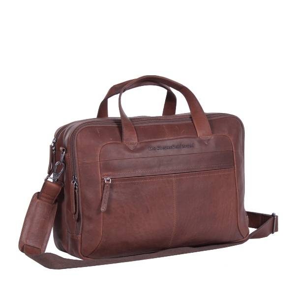 Chesterfield Leren Laptoptas  Ryan 17 inch