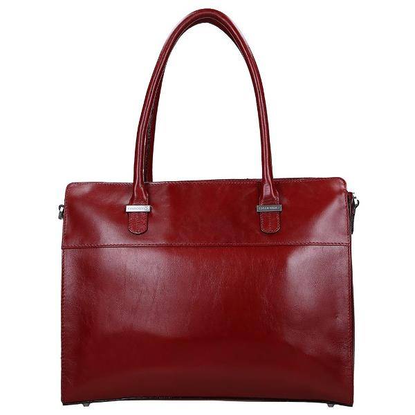 Claudio Ferrici Classico Leren dames  businesstas 15,6 inch 18039