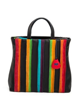 Mywalit Laguna Large Leather and Suede Shopper