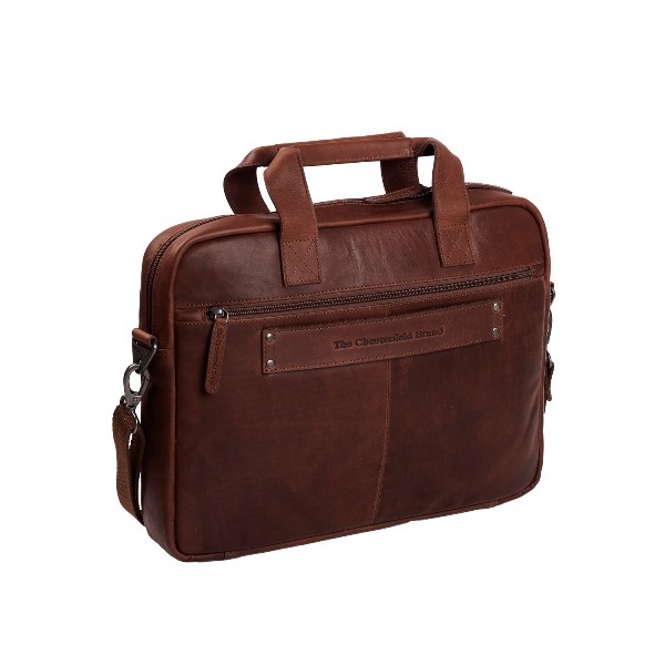 Chesterfield Leren Laptoptas  Calvi