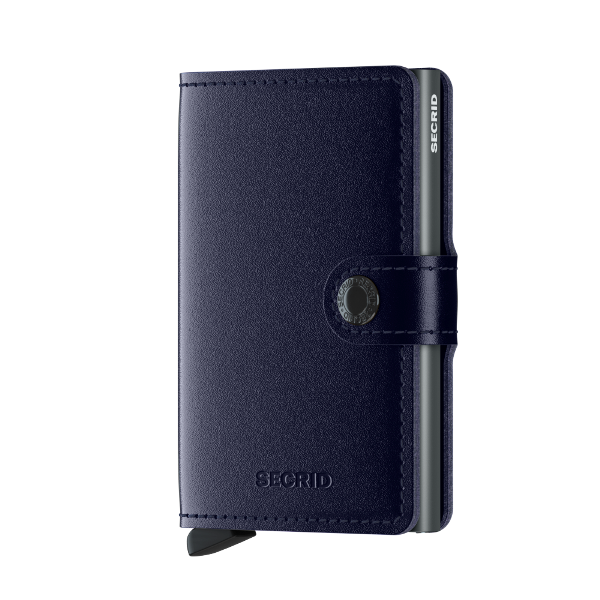 Secrid Miniwallet Metallic  Blue