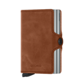 Secrid twinwallet Vintage cognac silver