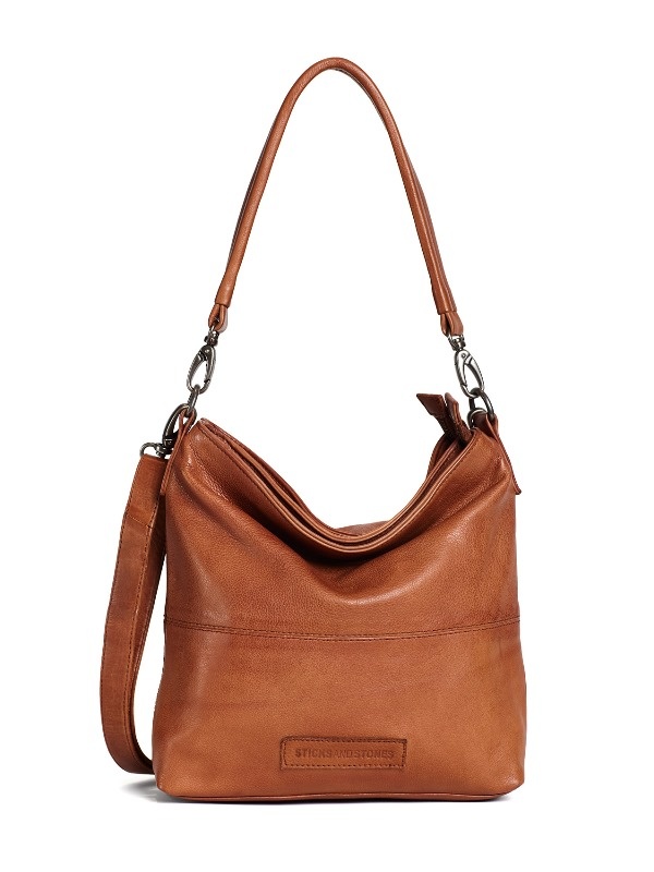 Sticks and Stones New Amsterdam Bag Cow Vegetable Tan