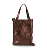 Shabbies Amsterdam leren shopper XS Vegetable Sparkling Leather