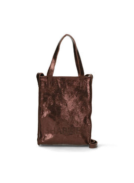 leren shopper XS Vegetable Sparkling Leather