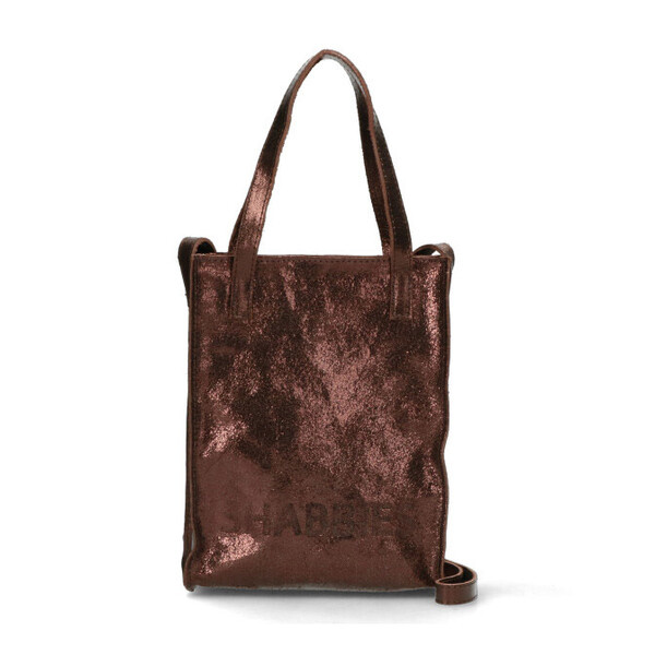 Shabbies Amsterdam leren shopper XS Vegetable Sparkling Leather