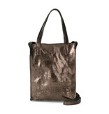 Shabbies Amsterdam leren shopper XS Vegetable Sparkling Leather