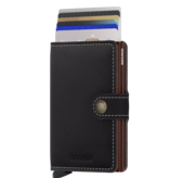 Secrid Miniwallet Saffiano MSa Brown