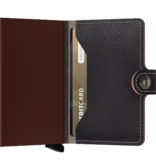 Secrid Miniwallet Saffiano MSa Brown