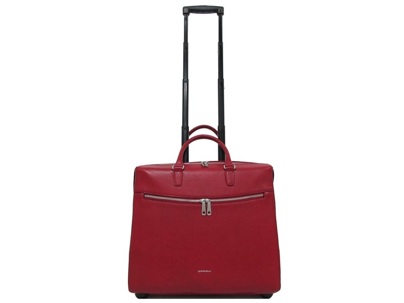 Gigi Fratelli leren  laptop trolley ROM8015