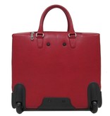 Gigi Fratelli leren  laptop trolley ROM8015