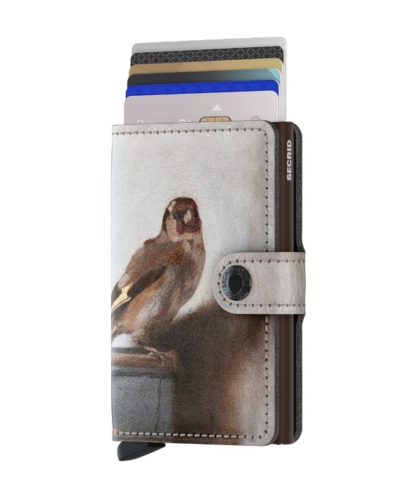 Secrid Miniwallet Art Mauritshuis goldfinch