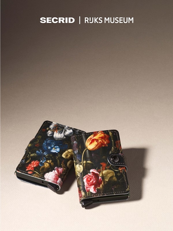 Secrid Miniwallet Art Rijksmuseum flowers