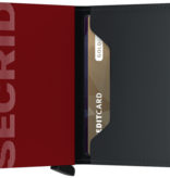 Secrid slimwallet matte Black - Red