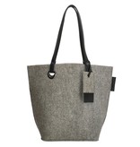 Zebra natural bags shopper vilt