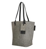 Zebra natural bags shopper vilt