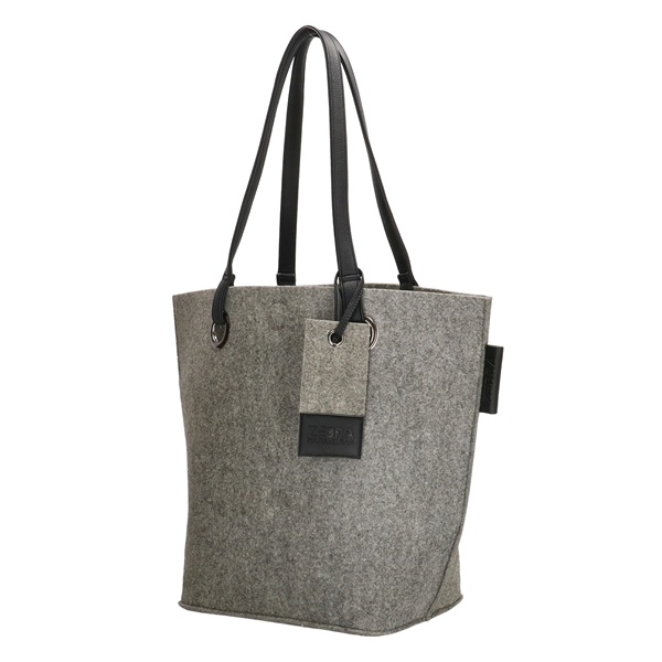 Zebra natural bags shopper vilt